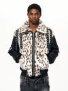 Men's Winter Fur Patchwork Padded Coat