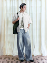 Fence Short Sleeve Cotton Shirt