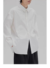 Basic Embroidered Pima Cotton Blend Shirt