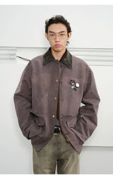 16oz Men's Faux Snake Work Jacket