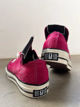 Pink Long-Tongue Vulcanized Sneakers