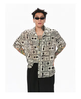 Island Star Linen Blend Hawaiian Shirt