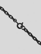 Handmade Distressed Gothic Devil Coffin Necklace