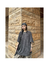 Deconstructed Two-Tone Distressed Tees