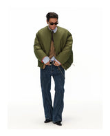 Oversized Goose Down Padded Jacket