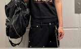 Y2K Fitted Pink Leopard Print Tee