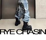 Genuine Vintage Washed Blue Carpenter Jeans