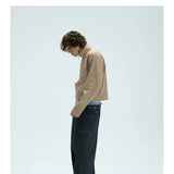 Reversible Plaid Embroidered Zip-front Fleece Jacket