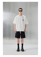 Oversized Heavyweight Printed Embroidered Tee