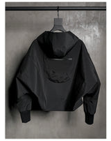 Batwing Sleeve Hard Shell Jacket