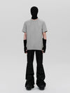 Men's Solid Minimalist Deconstructed Tees