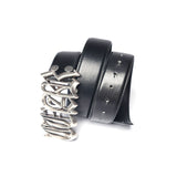 Vintage Sanskrit Full Grain Leather Belt