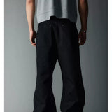 Double Pocket Rhinestone Washed Cargo Pants
