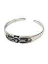Handmade Aged Gothic 925 Silver Bracelet