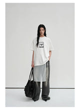 Printed 300G Long-Staple Cotton Short-Sleeve Tee