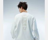 Long Sleeve Unisex Litchi Patch Tee