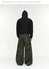 Multi-Color Loose 4-Pocket Cargo Pants