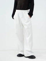 Men's Loose Ribbed Casual Pants
