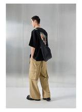 Oversized Heavyweight Printed Embroidered Tee