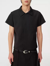 Short Sleeve C Button Shirt