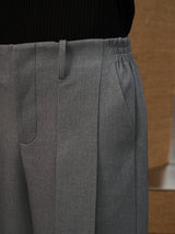 No Waistband Wide Leg TR Trousers