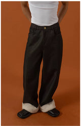 Men’s Fleece Cuff Casual Pants