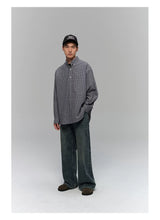 Heavyweight Slub Washed Straight Jeans