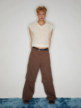Y2K Distressed Crop Top