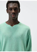 Linen Cotton Loose Long Sleeve Tee