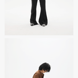 Soft Space Cotton Boxy Zip Sweatshirt