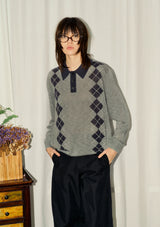 Men’s 100% Lyocell Diamond Knit Polo