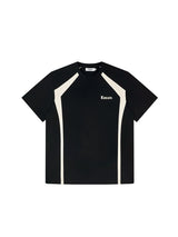 260g Cotton Color Block Couple Tees