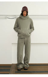 Men's Loose Fleece Hoodie
