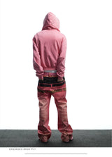 Vintage Pink Honeysuckle Top-grain Leather Belt