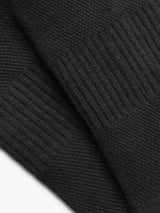3 Pairs Black Mid-calf Socks