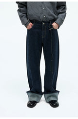 14Oz Red Selvedge Straight Denim Pants