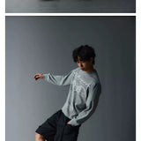 Cleanfit Couple Vintage Long-sleeve Wheat Tees
