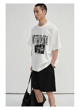 300G Double Yarn Printed Tee