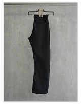 Matte Black Wrinkle-Resistant Dress Pants