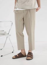 Elastic Waist Loose Ankle Pants