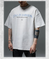 Men's Solid Loose Heavy Cotton Tees