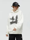 Lost Sandbar Print Fleece Hoodie