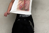 Vampire Girl Club Fitted Washed Tee