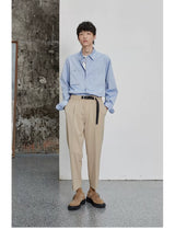 80s Cotton Oxford Asymmetric Pocket Shirt