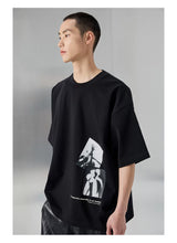 Oversized Heavyweight Double Yarn Printed Tee