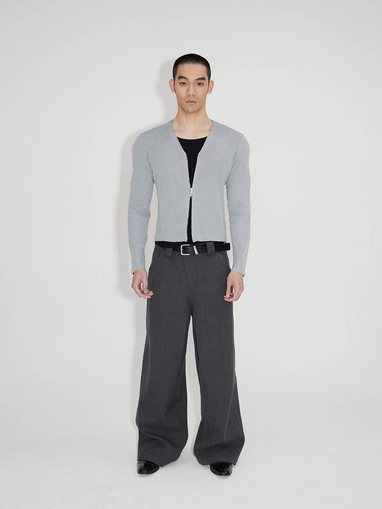 25SS V-Neck Zip Jacket