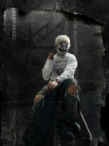 Muddy Distressed Ripped Baggy Jeans
