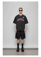 Pleated Metal Nylon Tech Cargo Shorts
