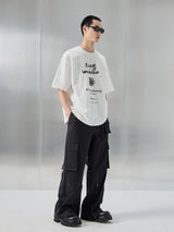 Heavyweight Double Yarn Digital Print Tee