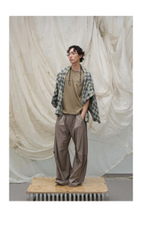 Double Hook Leather Rope Pants Chain